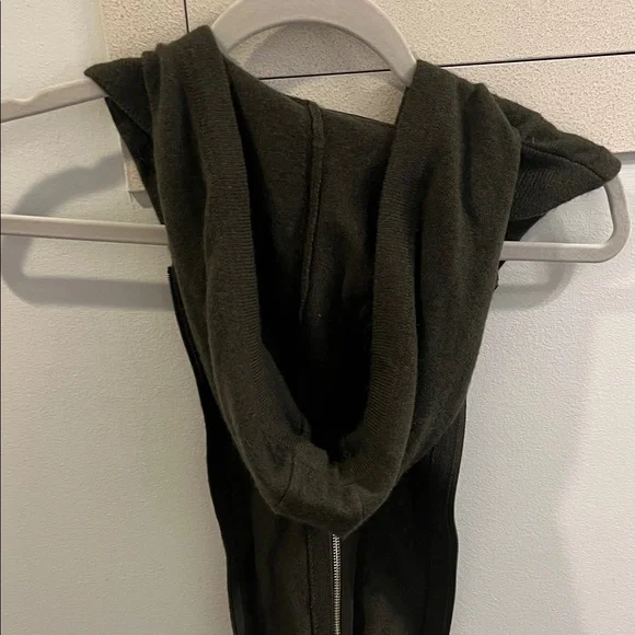 Veronica Beard Olive Green Sleeveless Hoodie Dickey - Picture 3 of 3